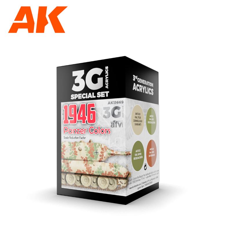 AK INTERACTIVE Colores Panzer 1946