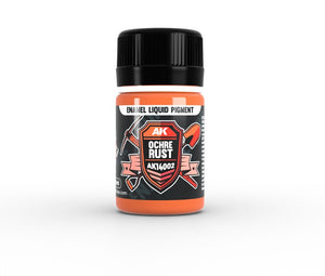 AK INTERACTIVE Rust & Exhaust Set – Enamel Liquid Pigment