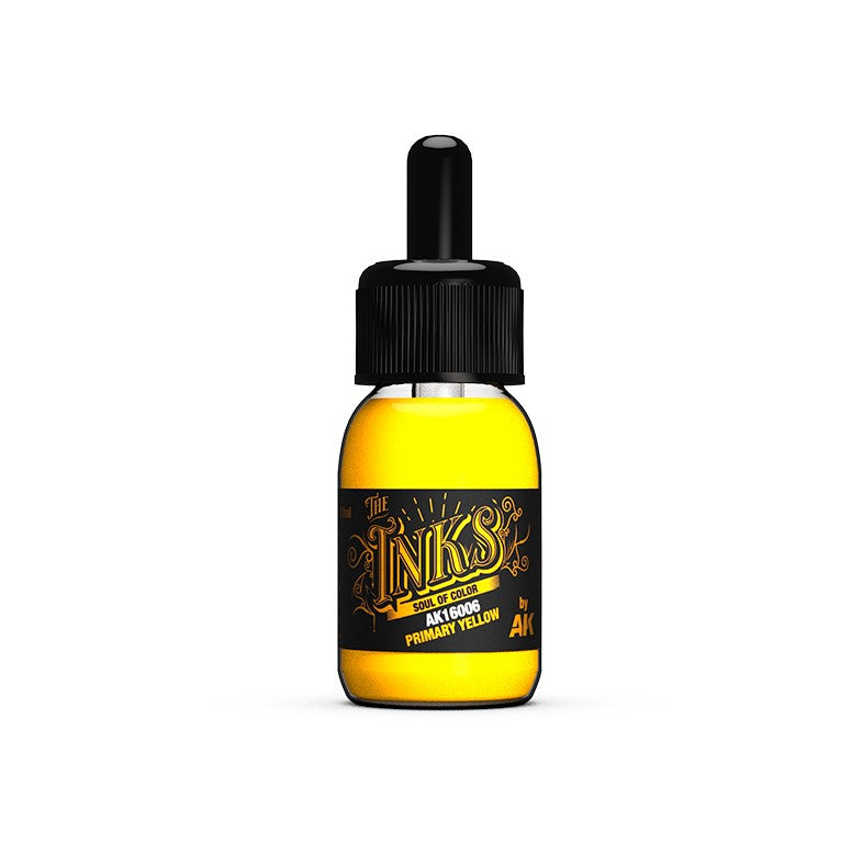 AK INTERACTIVE Tinta Amarillo Primario – Primary Yellow INK