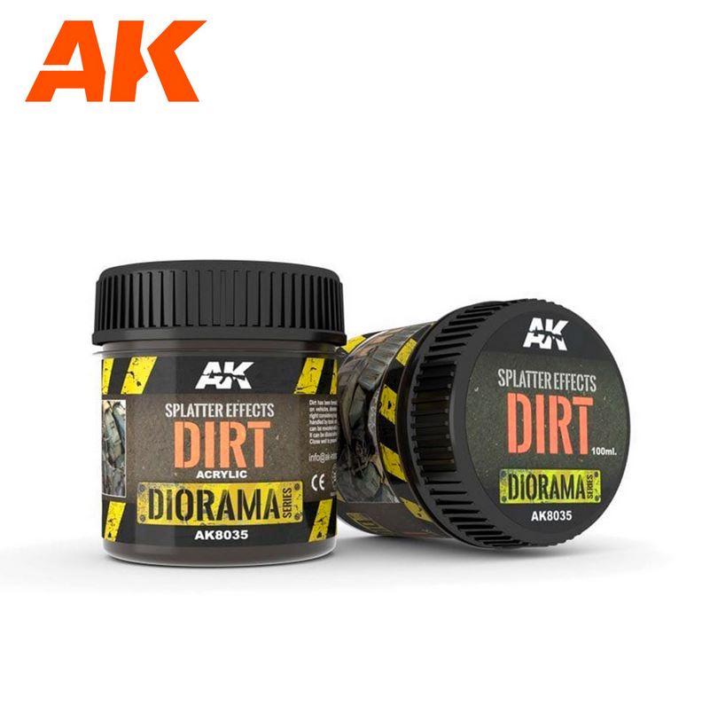 AK INTERACTIVE Efecto Salpicadura Dirt (100ml)