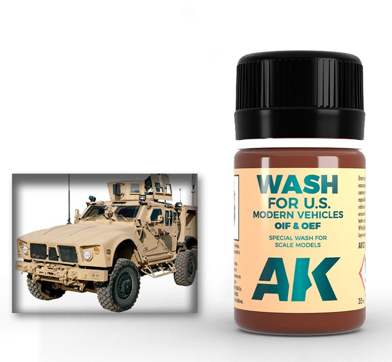 AK INTERACTIVE Lavado para vehículos estadounidenses - Oif & Oef