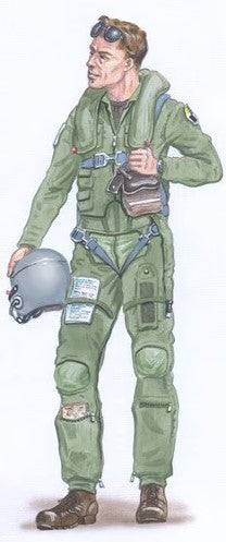 PLUS MODEL (1/48) Pilot F-16