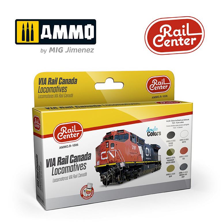 AMMO Locomotoras VIA Rail Canada