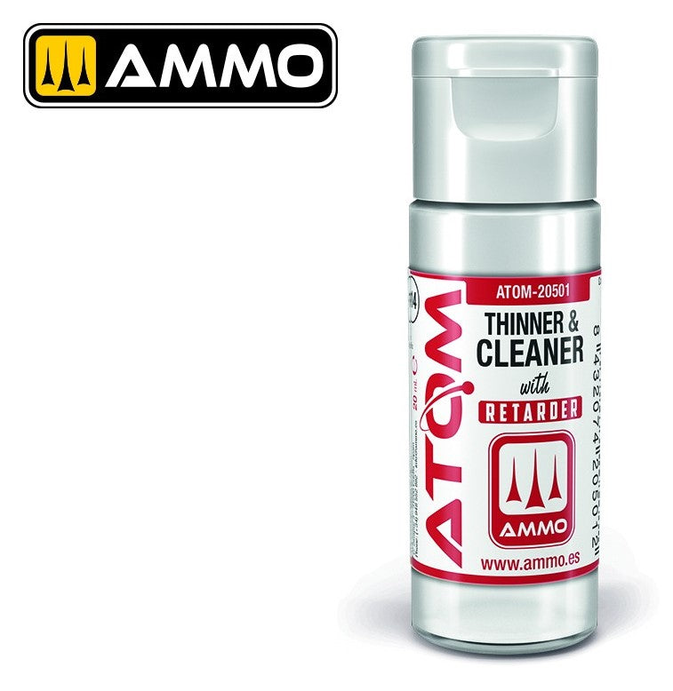 AMMO ATOM Diluyente y Limpiador con Retardante 20ml