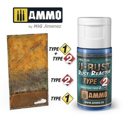 AMMO U-RUST Réacteur à Rouille Type 2 (15ml)