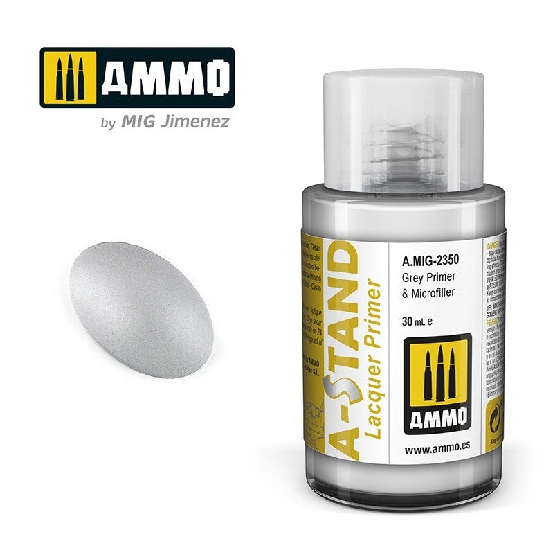 AMMO A-STAND Imprimación Gris y Microrrelleno