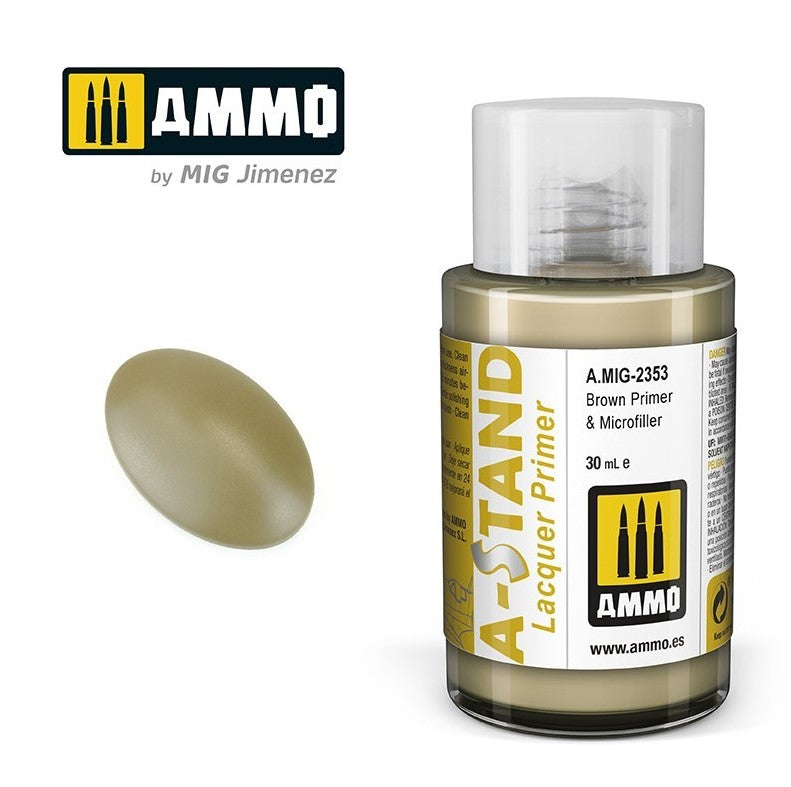 AMMO A-STAND Imprimación Marrón y Microrrelleno