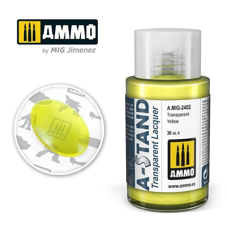 AMMO A-STAND Laca Amarillo Transparente