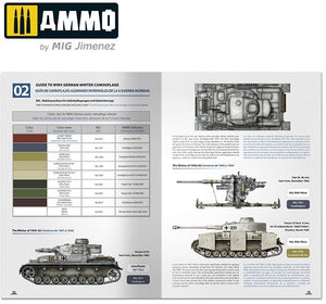 AMMO Wie man deutsche Winterpanzer aus dem Zweiten Weltkrieg bemalt (Englisch, Spanisch)