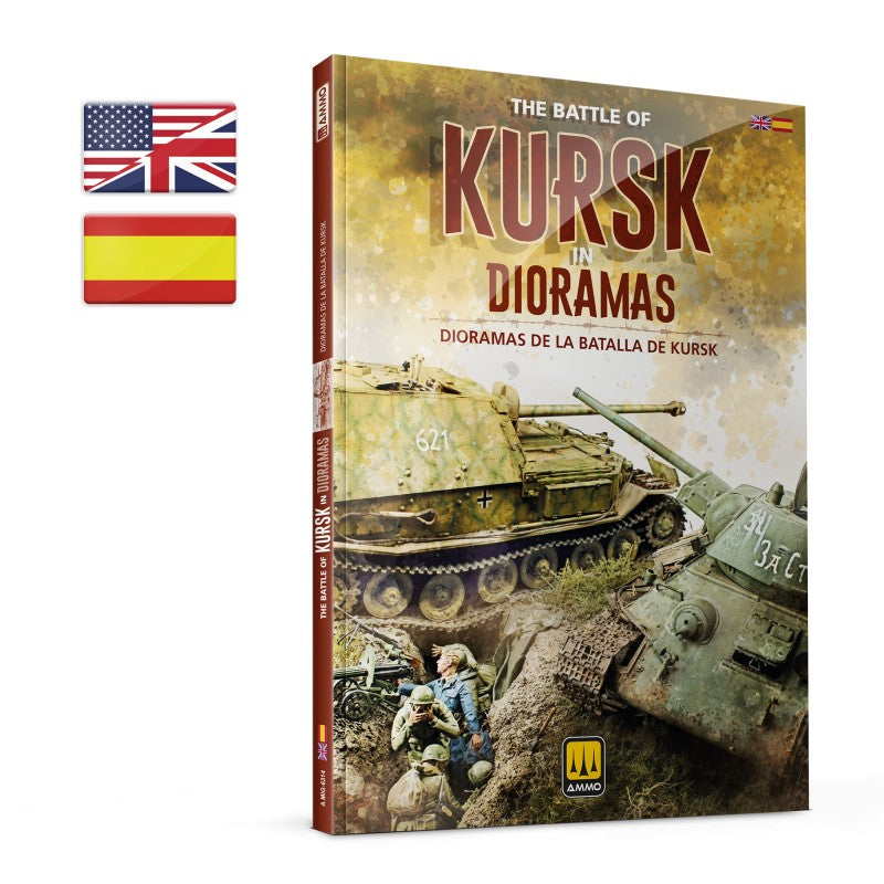 Portada del libro Dioramas de la Batalla de Kursk de AMMO referencia 6314