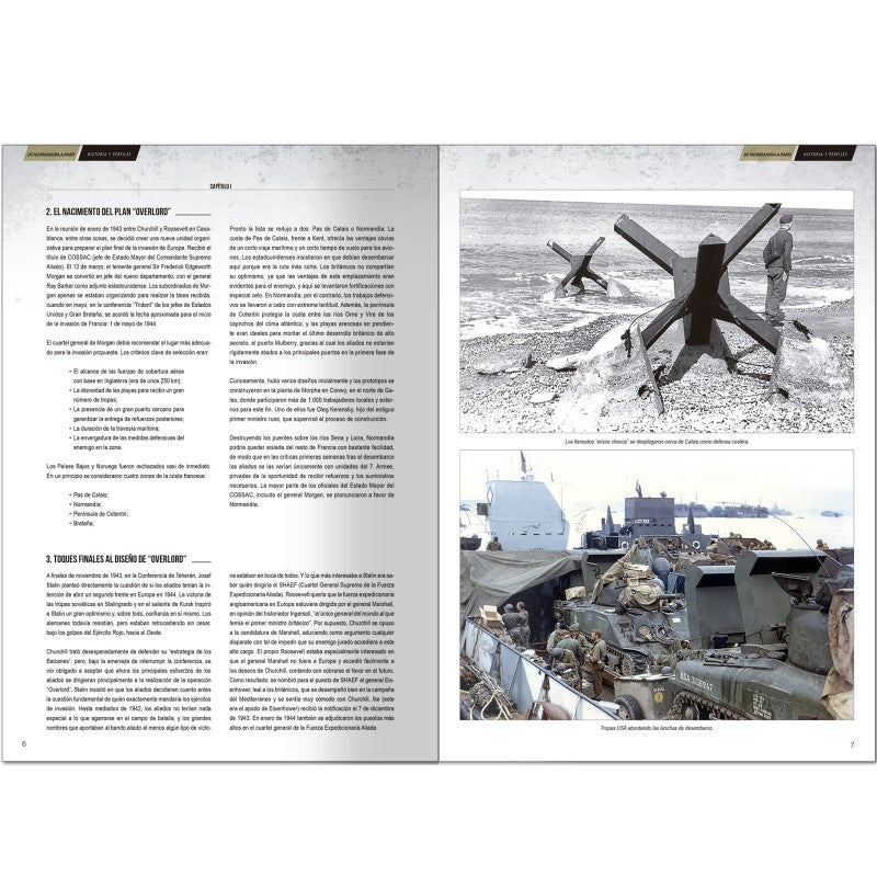 Página 6 del libro de Normandía a París de Ammo con referencia 6322