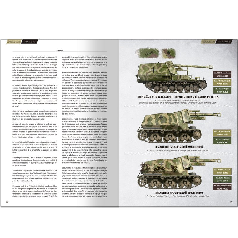 Página 56 del libro de Normandía a París de Ammo con referencia 6322