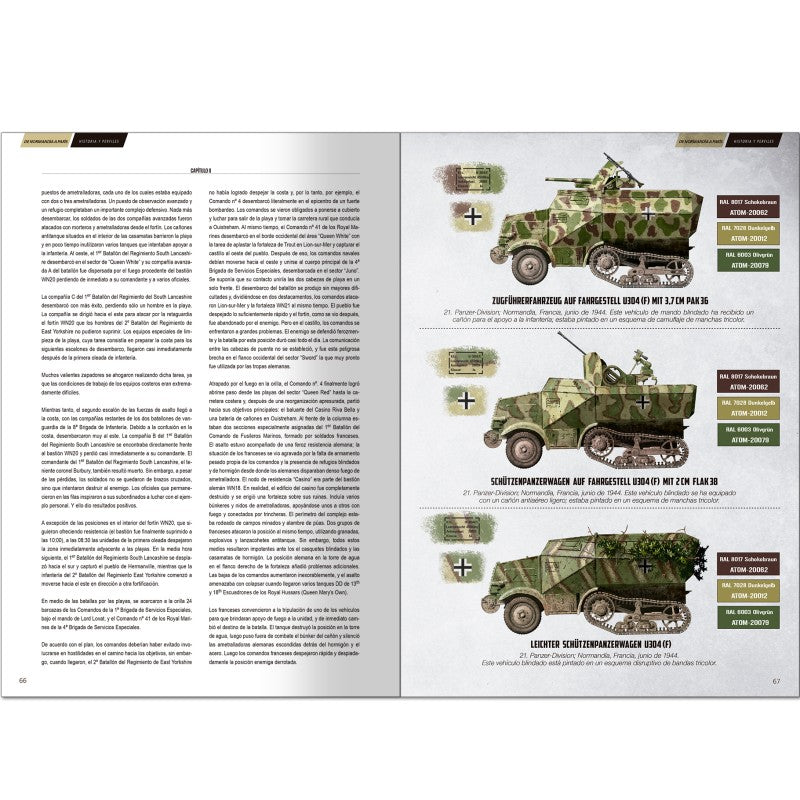 Página 66 del libro de Normandía a París de Ammo con referencia 6322