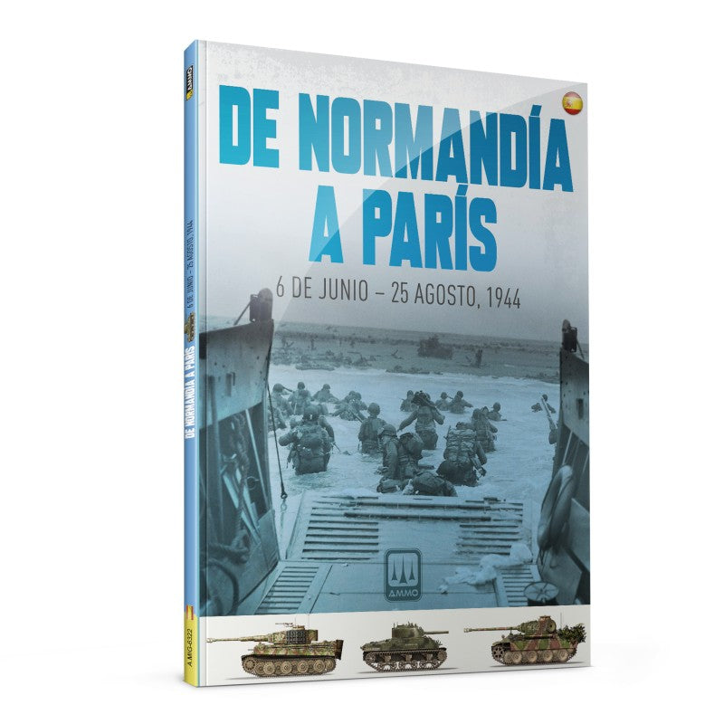 Portada del libro de Normandía a París de Ammo con referencia 6322