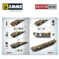 AMMO Solution Book 12 - Cómo Pintar Óxido Realista (English, Castellano, Français, Deutch)