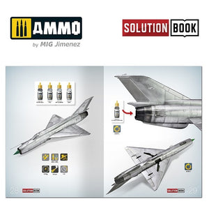 AMMO Solution Book 08 - Cómo Pintar Aviones de Metal Natural (English, Castellano, Français, Deutch)