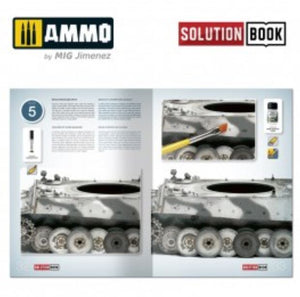 AMMO Solution Book 17 - Cómo Pintar Vehículos Invernales Alemanes de la 2GM (English, Castellano, Français, Deutch)