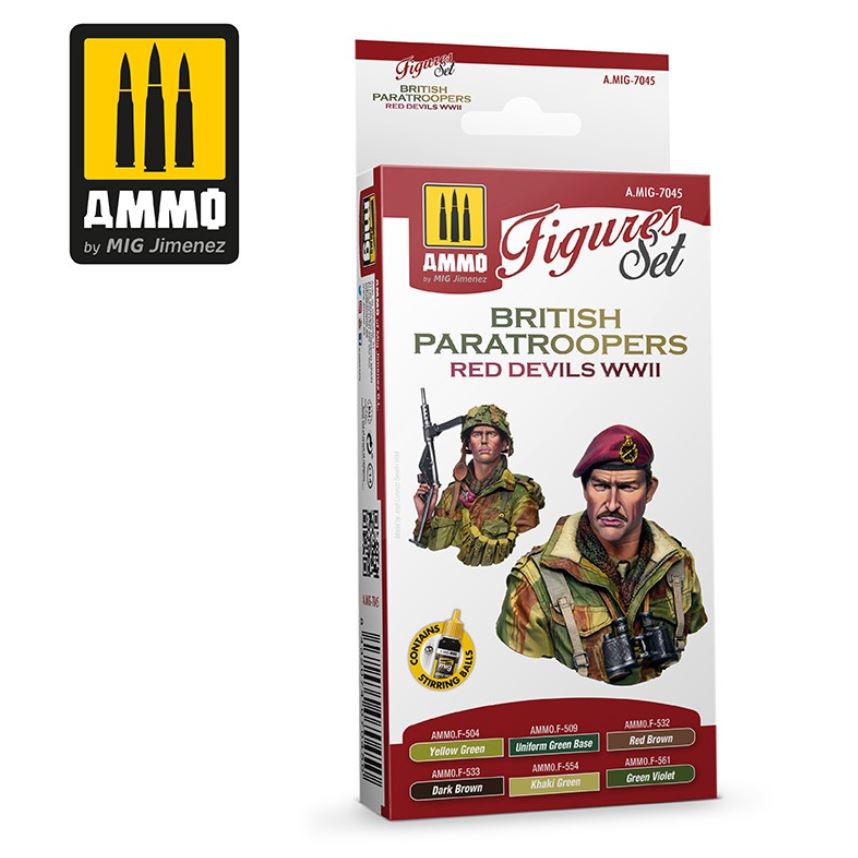 AMMO British Paratroopers Red Devils WWII Set