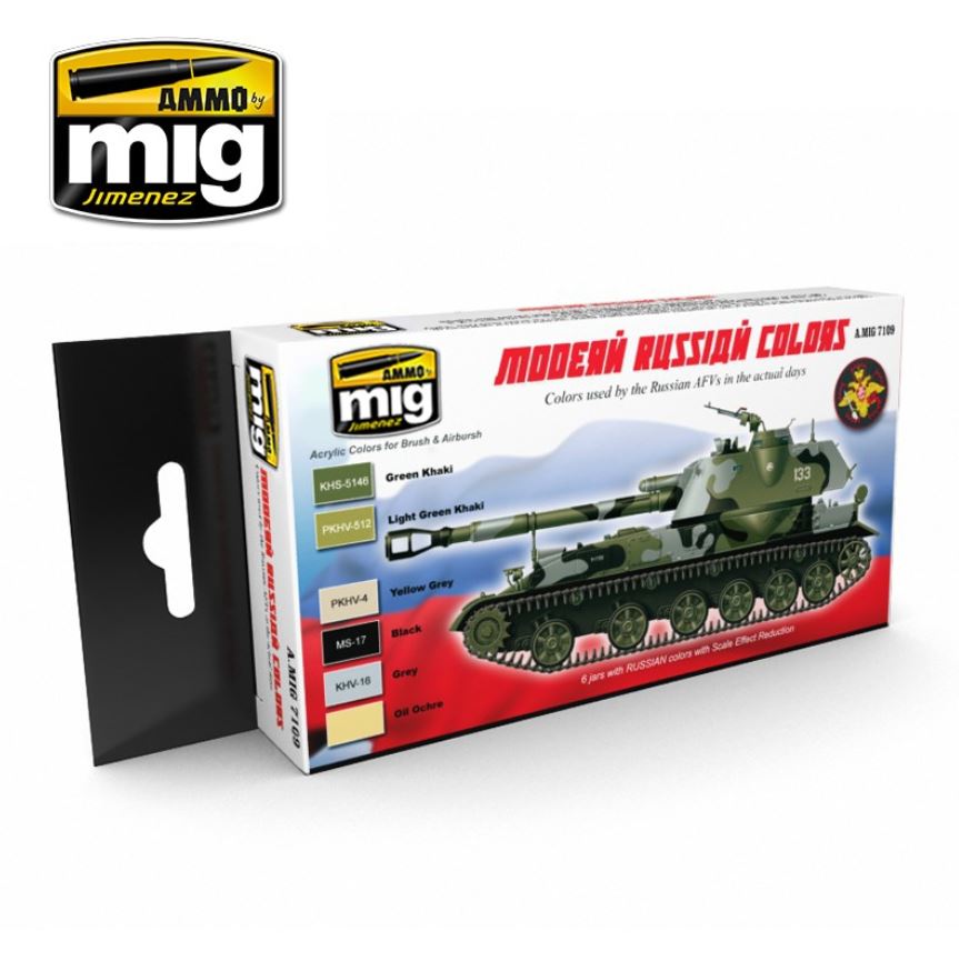 AMMO Soviet Camouflages - Soviet Tanks Colors from 1935 to 1945 Set