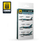 AMMO USAF Aggressors Blue Colors Set