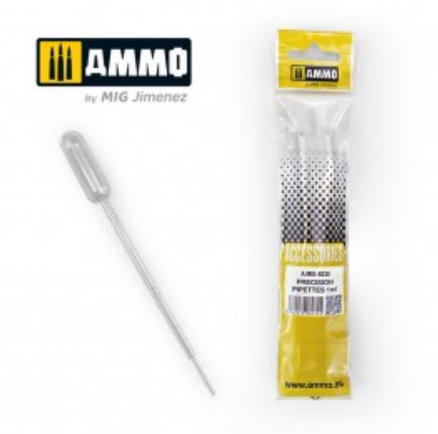 AMMO Pipetas Pequeñas de 1ml - 4 uds.