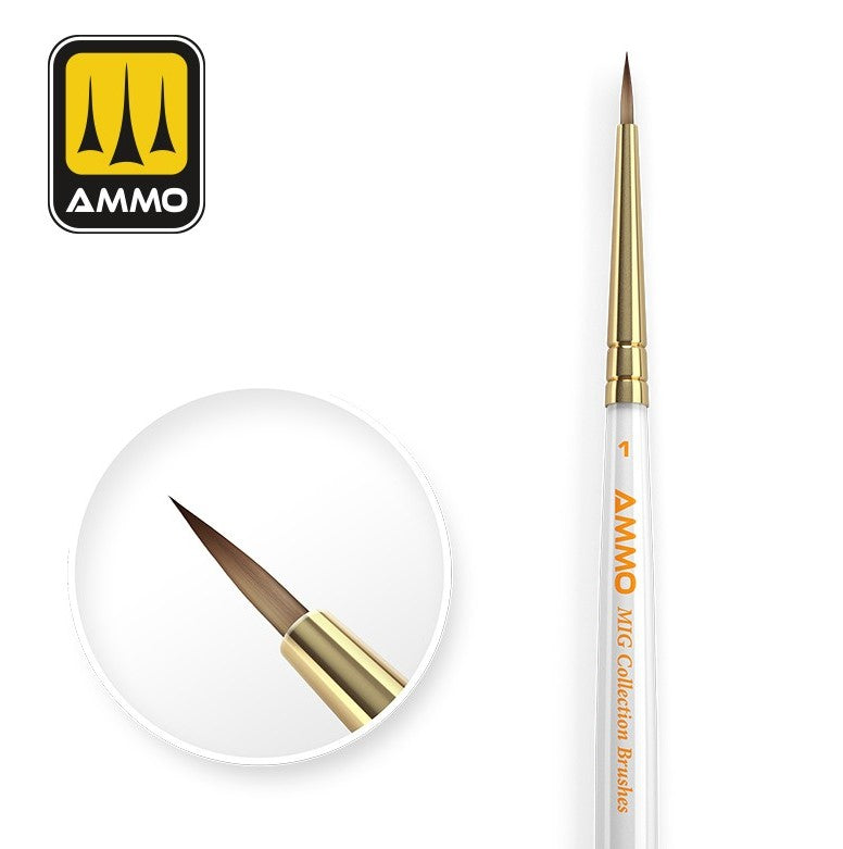 AMMO Mig Collection Brushes - Cónico n.1