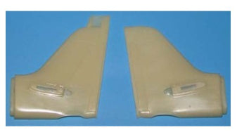 Sección de cola en resina del caza alemán Fw190 D-9 de AML referencia 48030