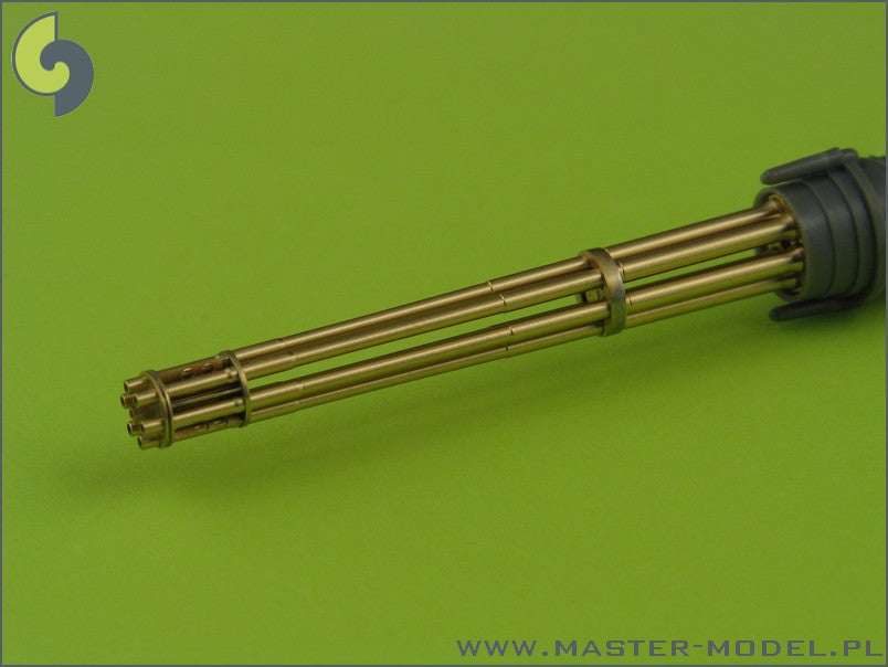 Set de cañón rotatorio de 6 tubos M61 A1 Vulcan en escala 1:32 de Master referencia AM 32-029
