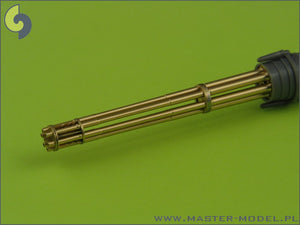 Set de cañón rotatorio de 6 tubos M61 A1 Vulcan en escala 1:32 de Master referencia AM 32-029
