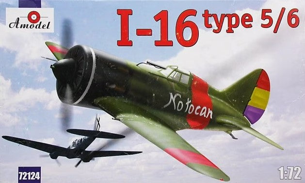 A MODEL (1/72) Polikarpov I-16 Type 5/6