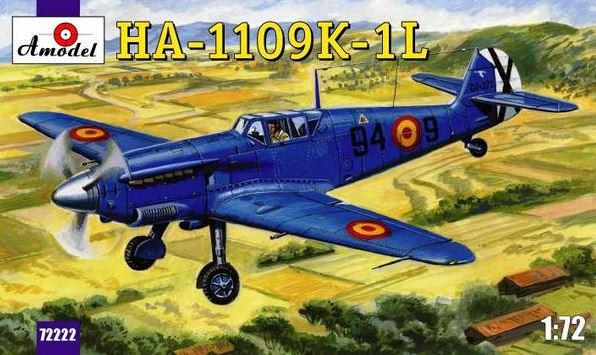 A MODEL (1/72) Hispano Aviacion HA-1109K-1L (calcas españolas)