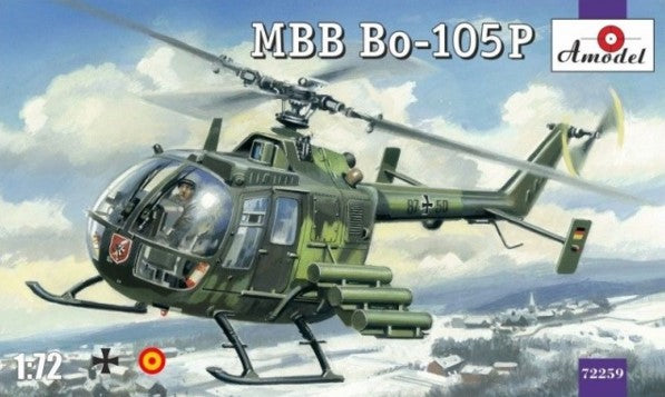 A MODEL (1/72) MBB Bo-105P (Calcas Españolas)