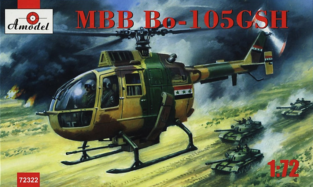 A MODEL (1/72) MBB Bo 105-GSH (Calcas Españolas)