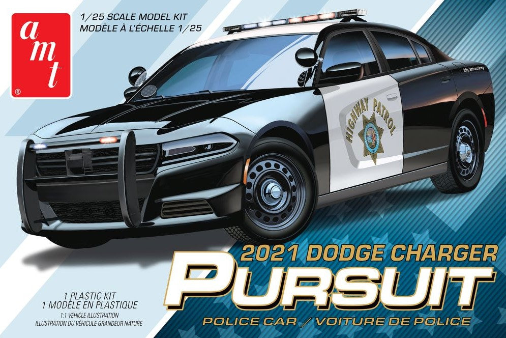 AMT (1/25) 2021 Dodge Charger Pursuit Police Car