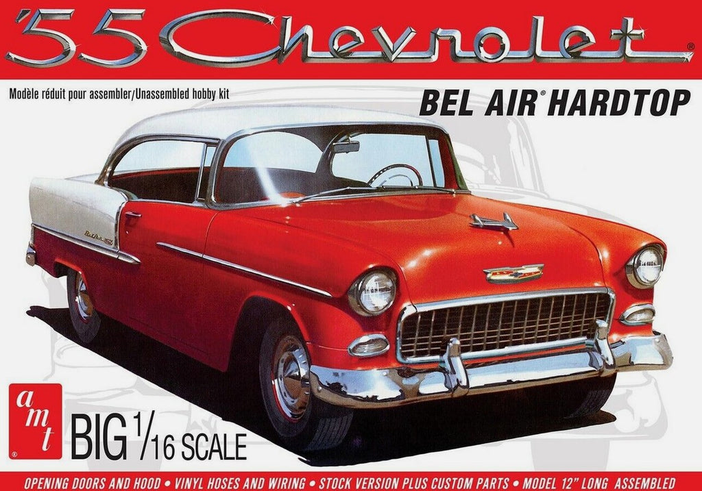 AMT (1/16) 1955 Chevy Bel Air Hardtop