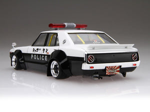 AOSHIMA (1/24) Kenmary Works LB-Works Skyline Ken&Mary 4Dr Patrol Car