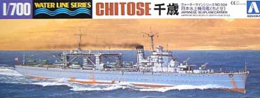 AOSHIMA (1/700) Chitose Japanese Seaplane Carrier