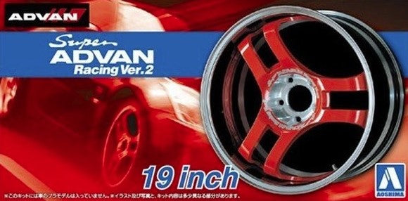 AOSHIMA (1/24) Super Advan Racing Ver.2 19 inch (#69)