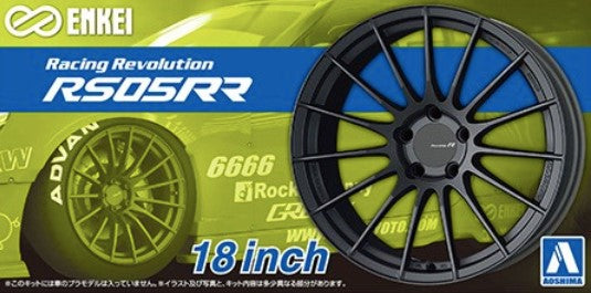 AOSHIMA (1/24) Enkei Racing Evolution RS055RR 18 inch (#106)