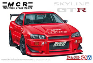 AOSHIMA (1/24) MCR BNR34 Skyline GT-R '02