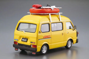 AOSHIMA (1/24) Subaru K88 Sambar High Roof 4WD '80