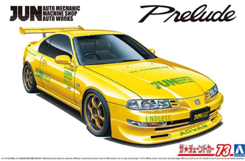 AOSHIMA (1/24) JUN Auto Mechanic BB1 Prelude '91