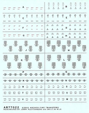 ARCHER (1/35) German 88mm Ammo Stencils