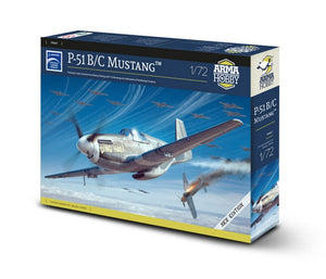 ARMA HOBBY (1/72) P-51 B/C Mustang
