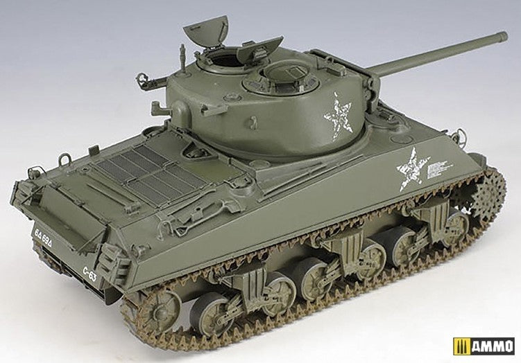 ASUKA MODEL (1/35) U.S. Medium Tank M4A3(76)W Sherman