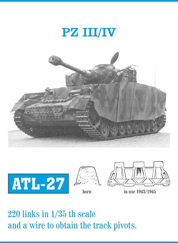 FRIULMODEL (1/35) PZ III/IV track (in use 1943-45)