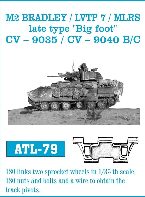 FRIULMODEL (1/35) M2 Bradley / LVTP 7 / MLRS late type “Big foot” / CV-9035 / CV-9040 B/C