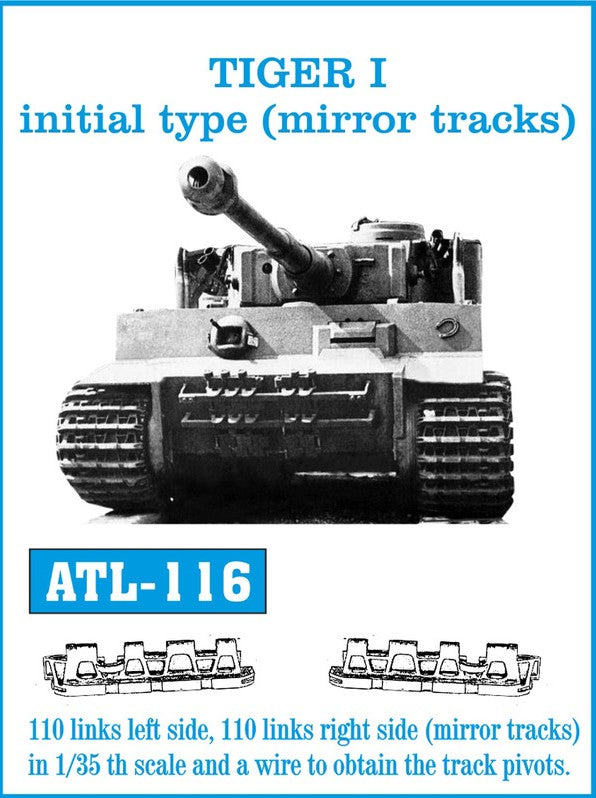 FRIULMODEL (1/35) Tiger I initial type (mirror tracks)