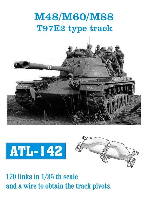 FRIULMODEL (1/35) M48/M60/M88 T97E2 type track