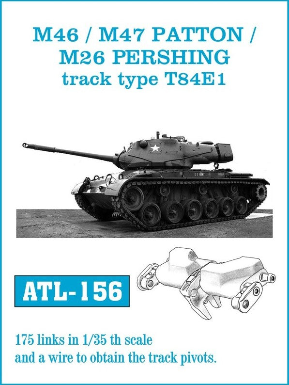 FRIULMODEL (1/35) M46m / M47 PATTON / M26 PERSHING track type T84E1
